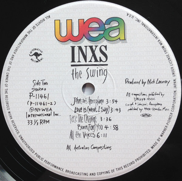 INXS - The Swing (Vinyl, LP, Album)