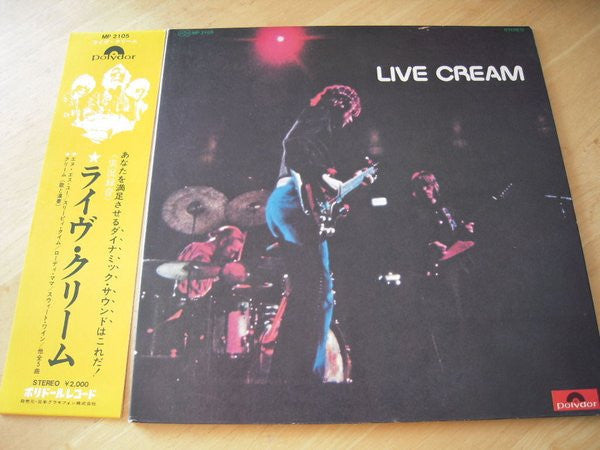 Cream (2) - Live Cream (Vinyl, LP, Album)