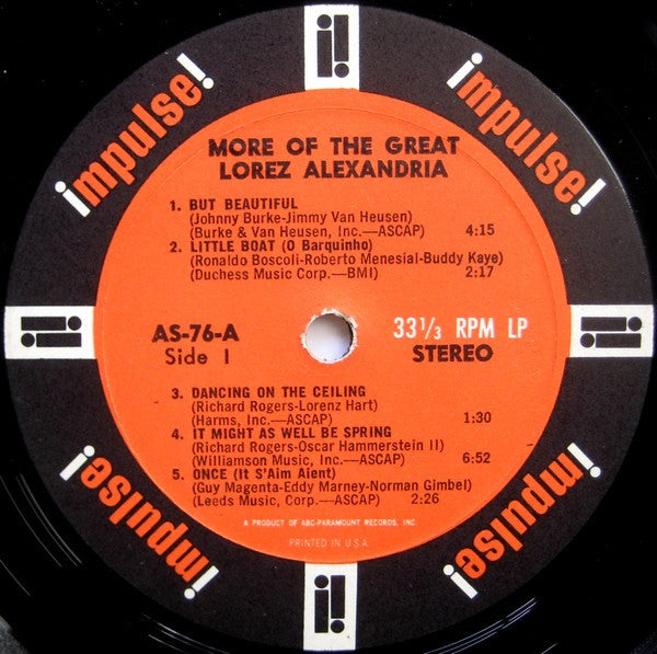 Lorez Alexandria - More Of The Great Lorez Alexandria (Vinyl, LP, Album, Stereo) Good Plus (G+) / Very Good (VG)
