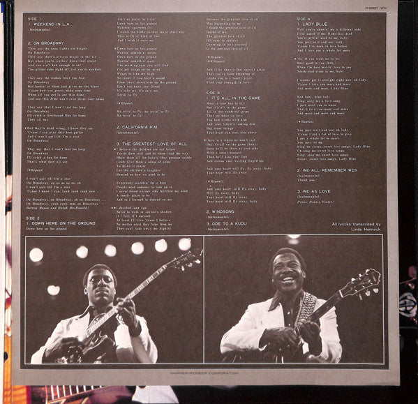 George Benson - Weekend In L.A. (2xVinyl, LP, Album) Very Good Plus (VG+) / Very Good Plus (VG+)