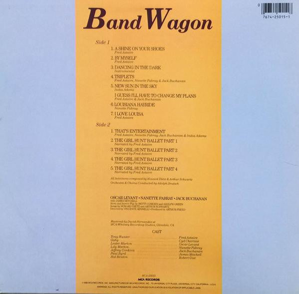 Various - Band Wagon (Music From The Original Soundtrack) (Vinyl, LP) Very Good (VG) / Very Good (VG)