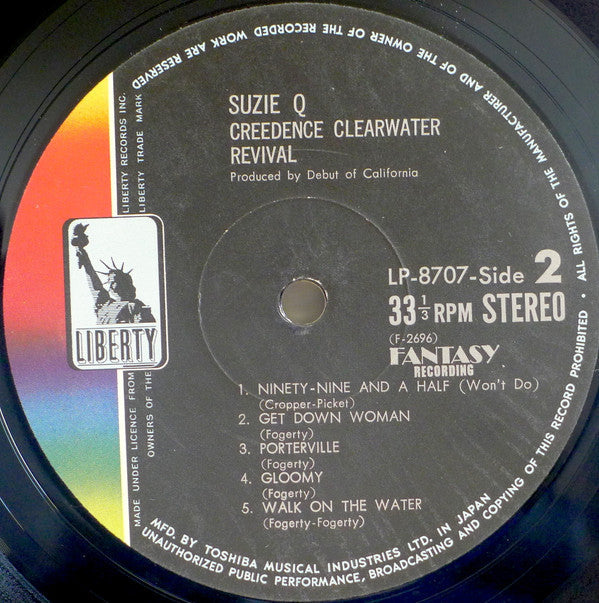 Creedence Clearwater Revival - Suzie Q = スージー・Ｑ (Vinyl, LP, Album)