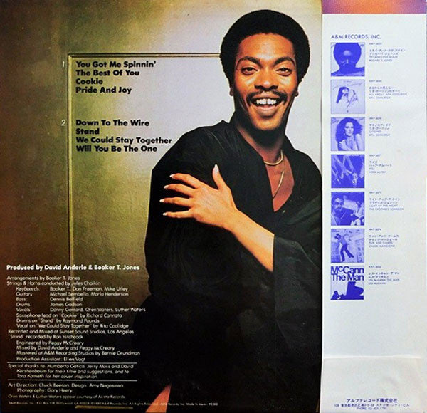 Booker T. Jones - The Best Of You (Vinyl, LP, Album, Promo) Very Good (VG) / Very Good (VG)