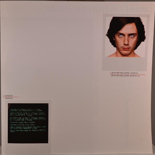 Jean-Michel Jarre - Magnetic Fields (Vinyl, LP, Album, Promo) Good Plus (G+) / Good Plus (G+)