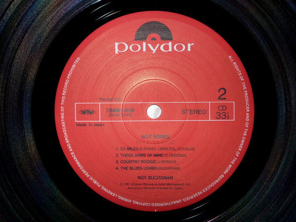 Roy Buchanan - Hot Wires (Vinyl, LP, Album) Very Good Plus (VG+) / Very Good Plus (VG+)