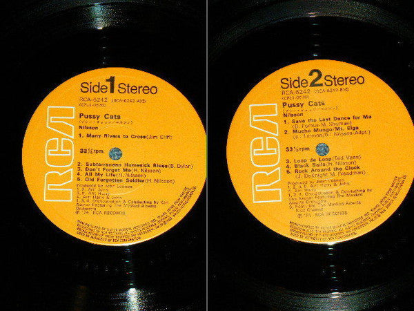 Harry Nilsson - Pussy Cats (Vinyl, LP, Album)
