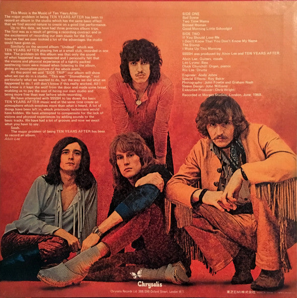 Ten Years After - Ssssh (Vinyl, LP, Album, Reissue)