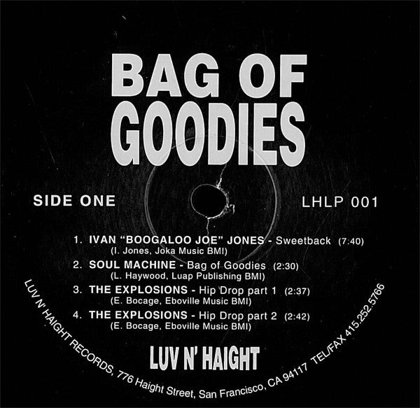 Various - Bag Of Goodies (Vinyl, LP, Compilation, Reissue) Good Plus (G+) / Very Good (VG)