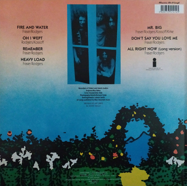 Free - Fire And Water (Vinyl, LP, Album, Reissue)