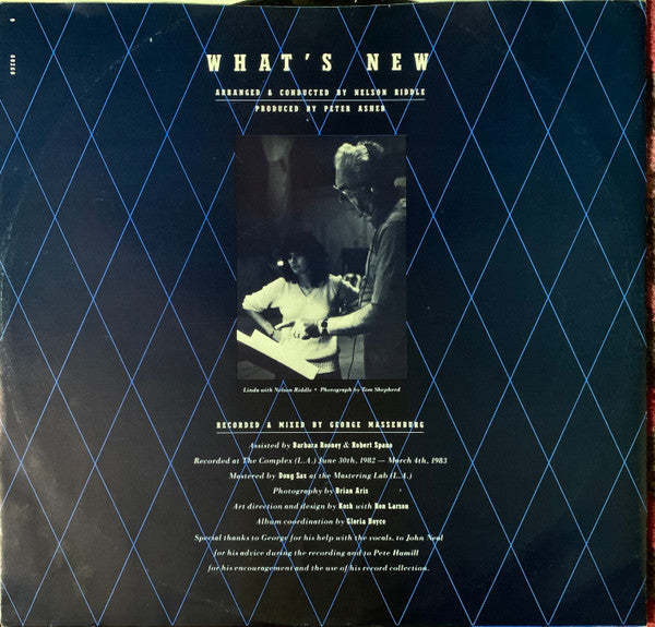 Linda Ronstadt - What's New (Vinyl, LP, Album, Stereo)