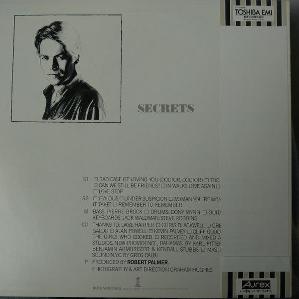 Robert Palmer - Secrets (Vinyl, LP, Album) Good Plus (G+) / Very Good (VG)