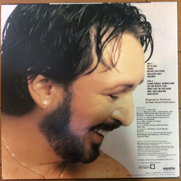 Peter Criss - Let Me Rock You (Vinyl, LP, Album) Very Good Plus (VG+) / Good Plus (G+)