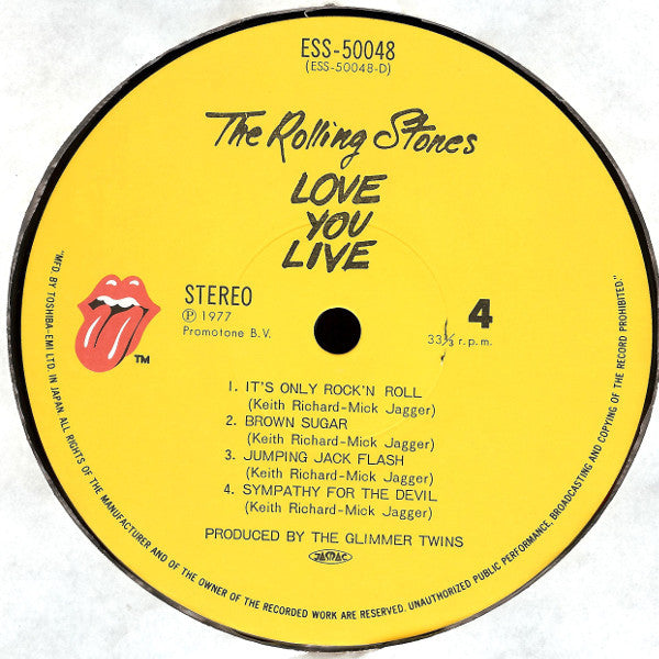 The Rolling Stones - Love You Live (Vinyl, LP, Album)