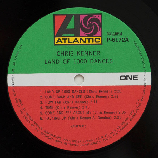 Chris Kenner - Land Of 1000 Dances (Vinyl, LP, Album, Compilation, Reissue, Mono) Near Mint (NM or M-) / Very Good Plus (VG+)