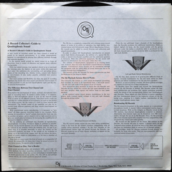 Don Sebesky - Giant Box (2xVinyl, Box Set, LP, Album, Quadraphonic, Quadraphonic) Very Good Plus (VG+) / Very Good (VG)