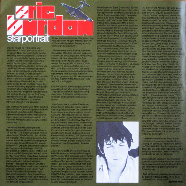 Eric Burdon - Starportrait (2xVinyl, Box Set, LP, Compilation, Reissue) Very Good Plus (VG+) / Good Plus (G+)