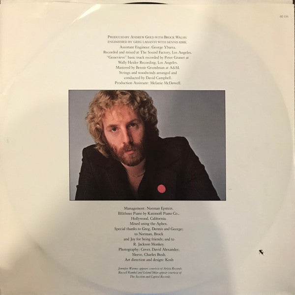 Andrew Gold - All This And Heaven Too (Vinyl, LP, Album) Very Good Plus (VG+) / Very Good (VG)