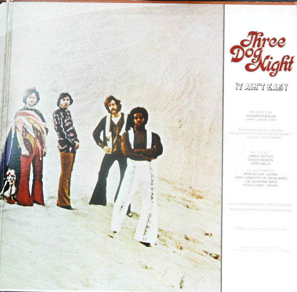 Three Dog Night - It Ain't Easy (Vinyl, LP, Album) Very Good Plus (VG+) / Very Good Plus (VG+)