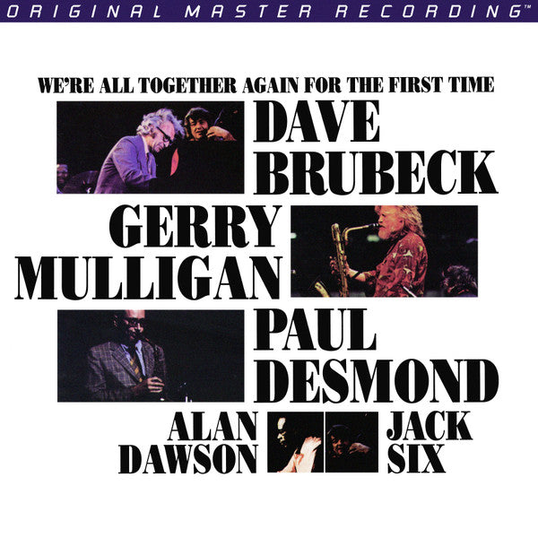 Dave Brubeck - We're All Together Again For The First Time (Vinyl, LP, Album, Reissue, Limited Edition) Very Good (VG) / Very Good Plus (VG+)