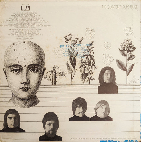 Sir Douglas Quintet - Future Tense (Vinyl, LP, Album, Stereo) Very Good Plus (VG+) / Good Plus (G+)