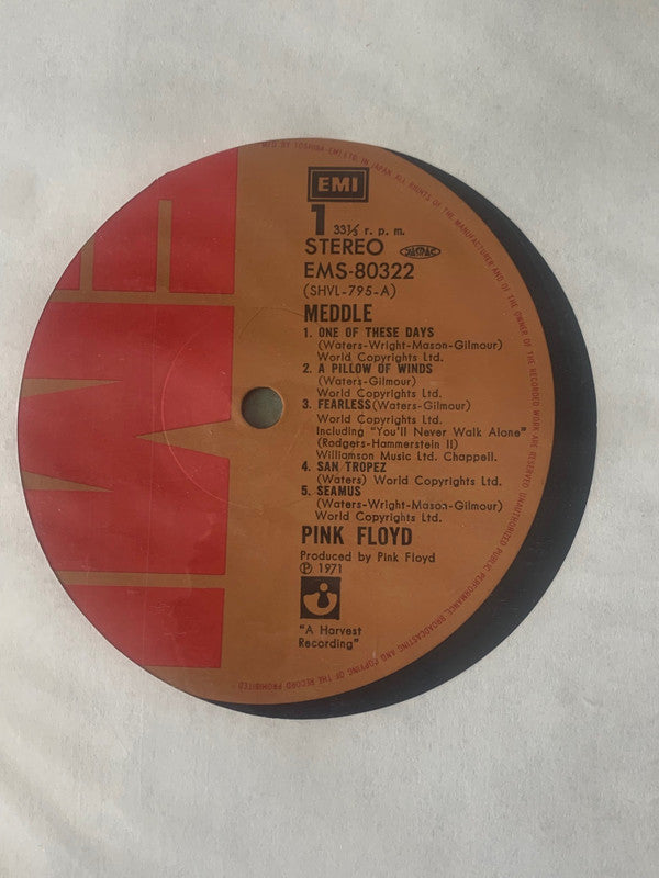 Pink Floyd - Meddle (Vinyl, LP, Album, Reissue)