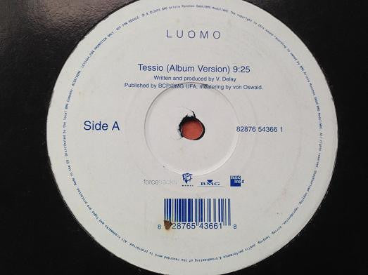 Luomo - Tessio (Vinyl, 12", 33 ⅓ RPM, Promo) Good Plus (G+) / Generic