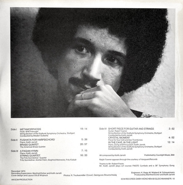 Keith Jarrett - In The Light (2xVinyl, LP, Album) Very Good Plus (VG+) / Very Good (VG)