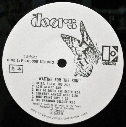 The Doors - Waiting For The Sun (Vinyl, LP, Album, Reissue, Promo) Very Good Plus (VG+) / Fair (F)