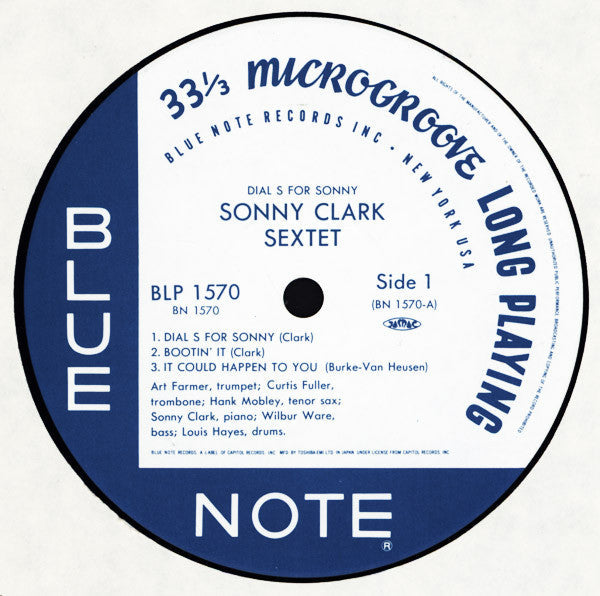Sonny Clark - Dial "S" For Sonny (Vinyl, LP, Album, Mono, Reissue, ...