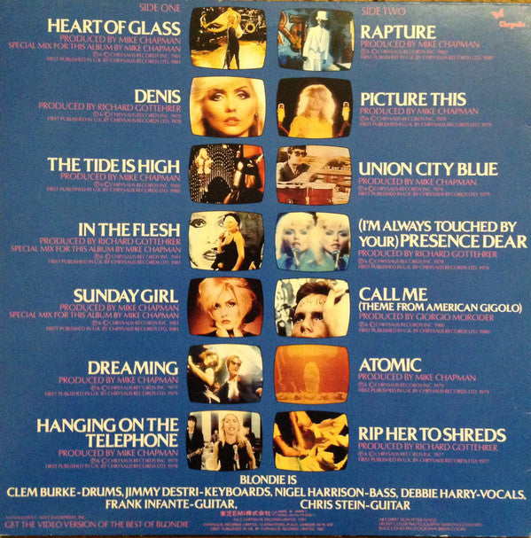 Blondie - The Best Of Blondie (Vinyl, LP, Compilation)