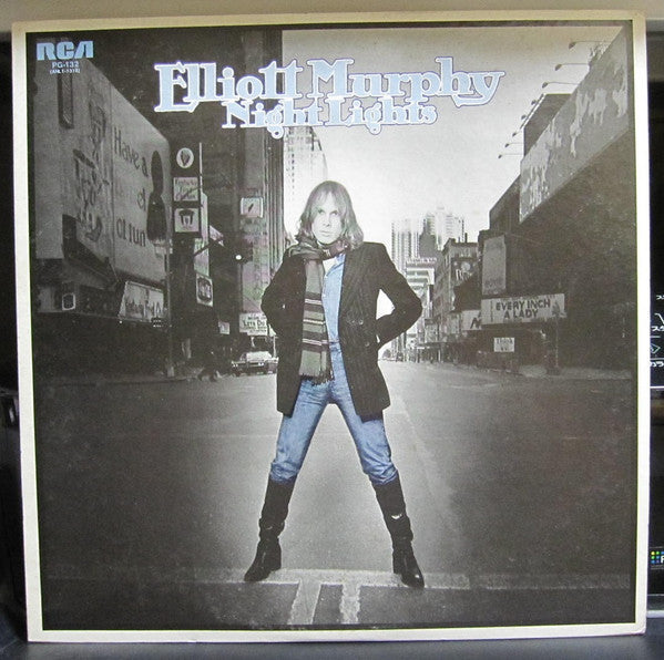 Elliott Murphy - Night Lights (Vinyl, LP, Album, Reissue, Stereo) Near Mint (NM or M-) / Very Good (VG)