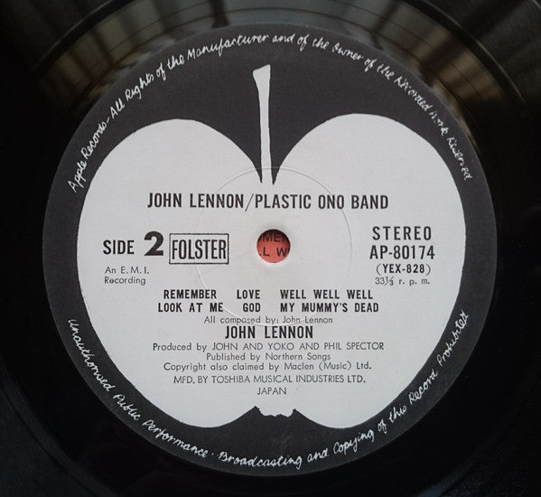 John Lennon - John Lennon / Plastic Ono Band (Vinyl, LP, Album)