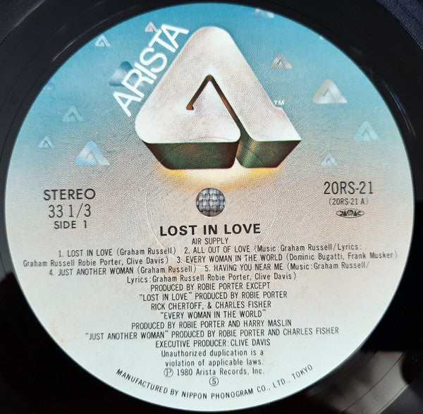 Air Supply - Lost In Love / The One That You Love (Vinyl, Vinyl, Al...