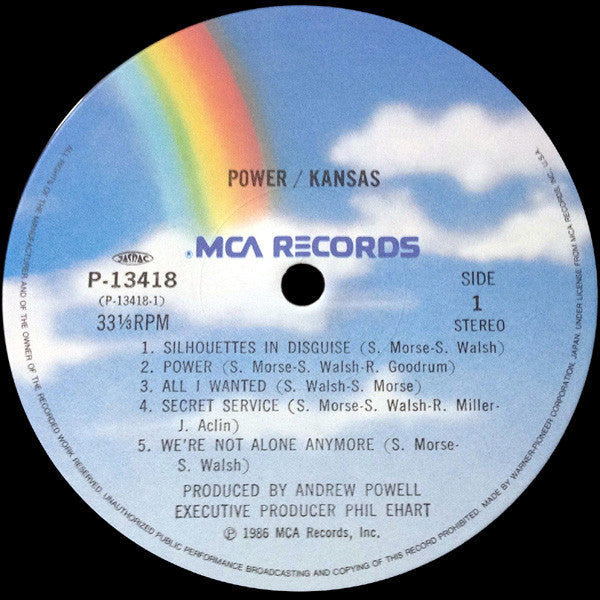 Kansas (2) - Power (Vinyl, LP, Album)