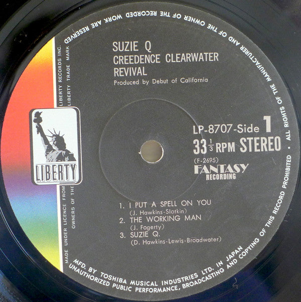 Creedence Clearwater Revival - Suzie Q = スージー・Ｑ (Vinyl, LP, Album)