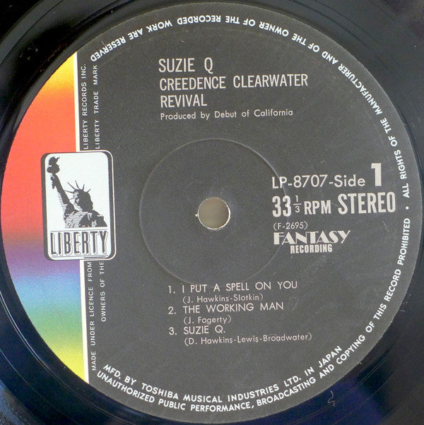 Creedence Clearwater Revival - Suzie Q = スージー・Ｑ (Vinyl, LP, Album)