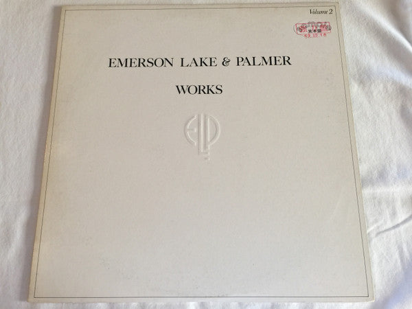 Emerson, Lake & Palmer - Works Volume 2 (Vinyl, LP, Album, Promo) Very Good Plus (VG+) / Very Good (VG)