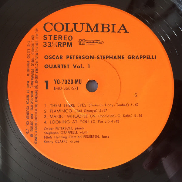 Oscar Peterson - Stéphane Grappelli Quartet - Oscar Peterson - Stép...