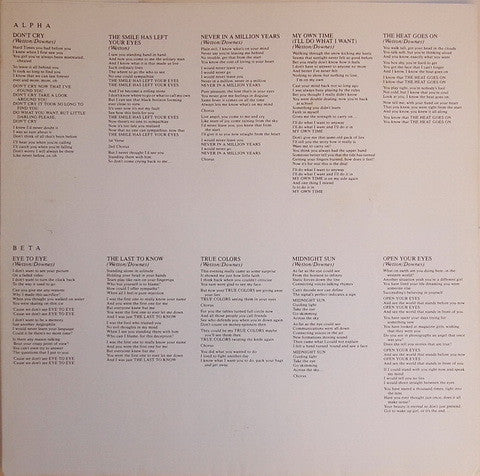 Asia (2) - Alpha (Vinyl, LP, Album, Limited Edition, Stereo)