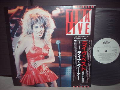 Tina Turner - Tina Live (Vinyl, LP, Album, Promo) Near Mint (NM or M-) / Very Good (VG)