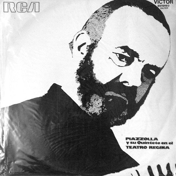 Astor Piazzolla Y Su Quinteto - En El Teatro Regina (Vinyl, LP, Album) Very Good Plus (VG+) / Very Good (VG)