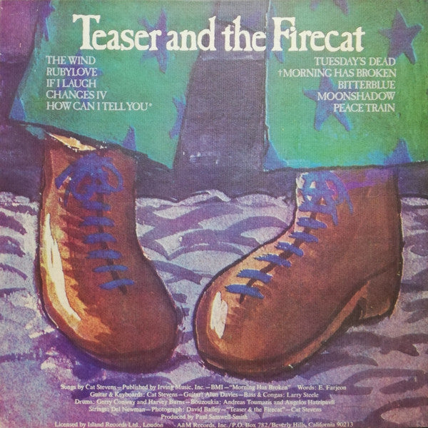 Cat Stevens - Teaser And The Firecat (Vinyl, LP, Album) Good Plus (G+) / Very Good Plus (VG+)