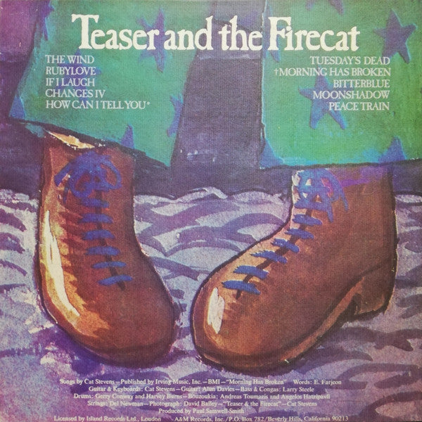 Cat Stevens - Teaser And The Firecat (Vinyl, LP, Album) Good Plus (G+) / Very Good (VG)