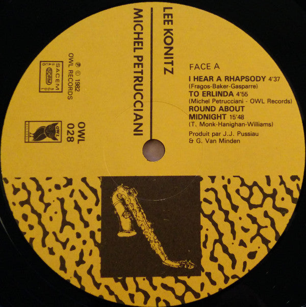 Lee Konitz - Toot Sweet (Vinyl, LP, Album) Very Good (VG) / Very Good (VG)