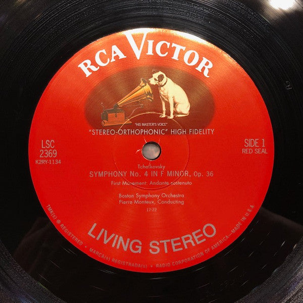 Pyotr Ilyich Tchaikovsky - Symphony No. 4 (Vinyl, LP, Limited Edition, Reissue, Remastered, Stereo) Very Good Plus (VG+) / Very Good Plus (VG+)