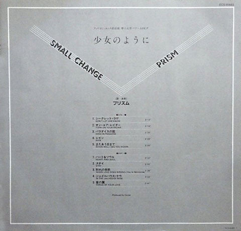 Prism (7) - Small Change (Vinyl, LP, Album)