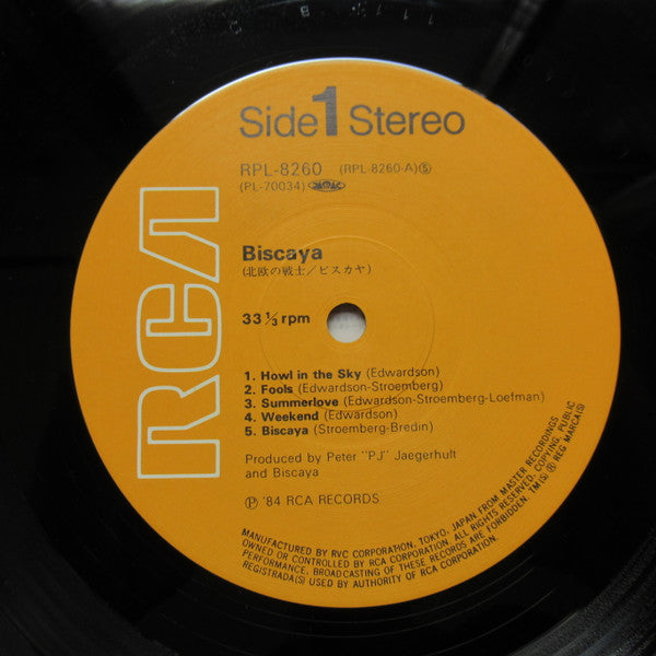 Biscaya (2) - Biscaya (Vinyl, LP, Album, Stereo) Very Good Plus (VG+) / Good Plus (G+)