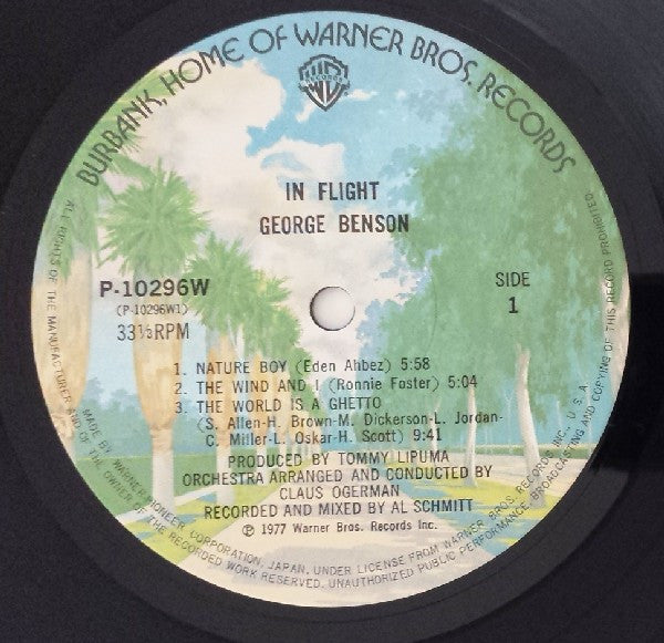 George Benson - In Flight (Vinyl, LP, Album, Stereo)