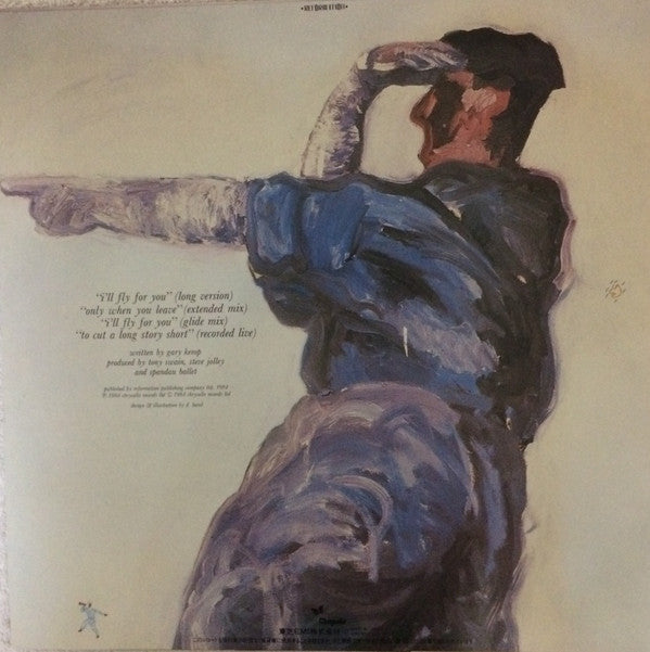 Spandau Ballet - I'll Fly For You (Vinyl, 12", 45 RPM, EP, Promo, Stereo) Near Mint (NM or M-) / Very Good Plus (VG+)