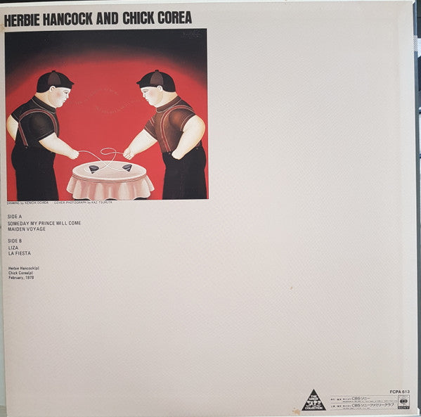 Herbie Hancock - Herbie Hancock And Chick Corea (Vinyl, LP, Album)